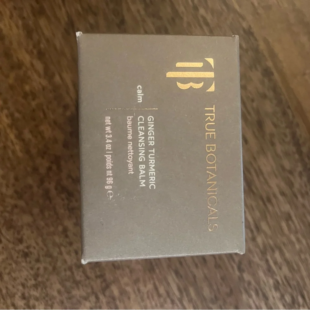 True Botanicals Ginger Turmeric Cleansing Balm